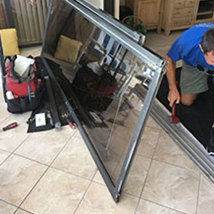 sliding glass door frame repair Coalinga